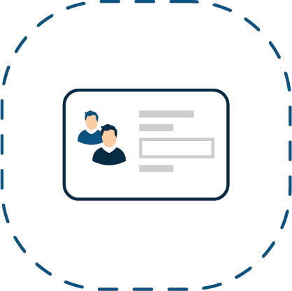 contact relation management icon
